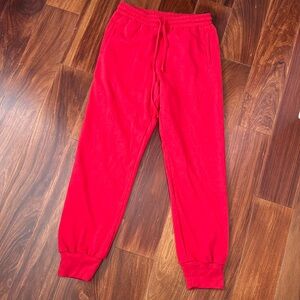 Size small suburban riot new red sweatpants